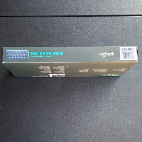 Logitech MX Keys Mini Wireless Keyboard - Graphite/Black - Picture 2 of 6